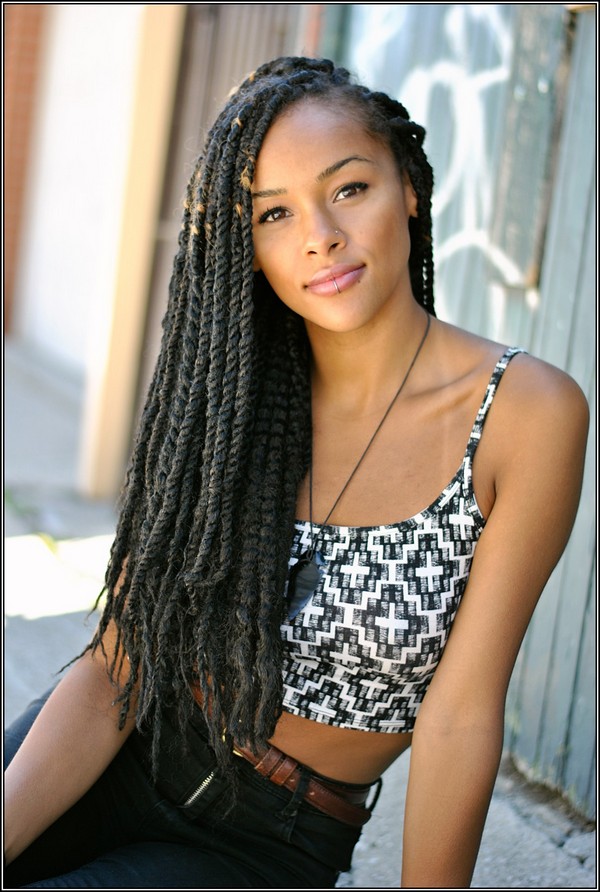 African Girl With Braids